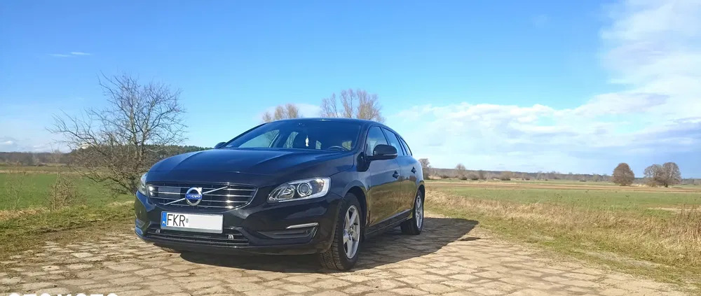 Volvo V60 cena 58500 przebieg: 265000, rok produkcji 2017 z Gniew małe 781